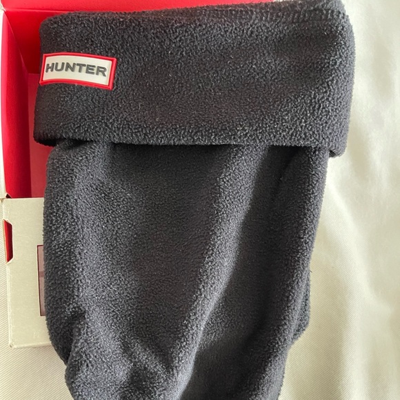 Hunter Boot Socks, Black Sz L (US 7-9) - Picture 3 of 5